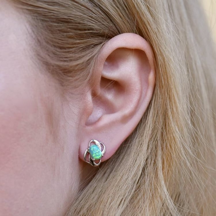 Opálové náušnice 107005