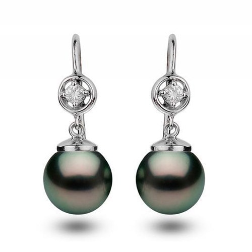 Perlové náušnice Elata