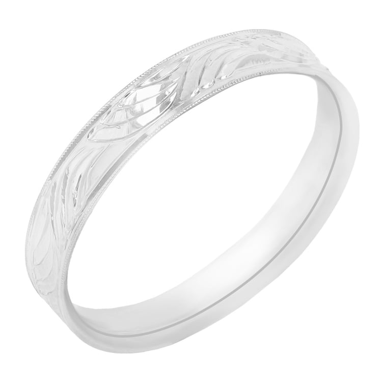 Zlaté svadobné obrúčky s gravírom a diamantmi Milne 98308