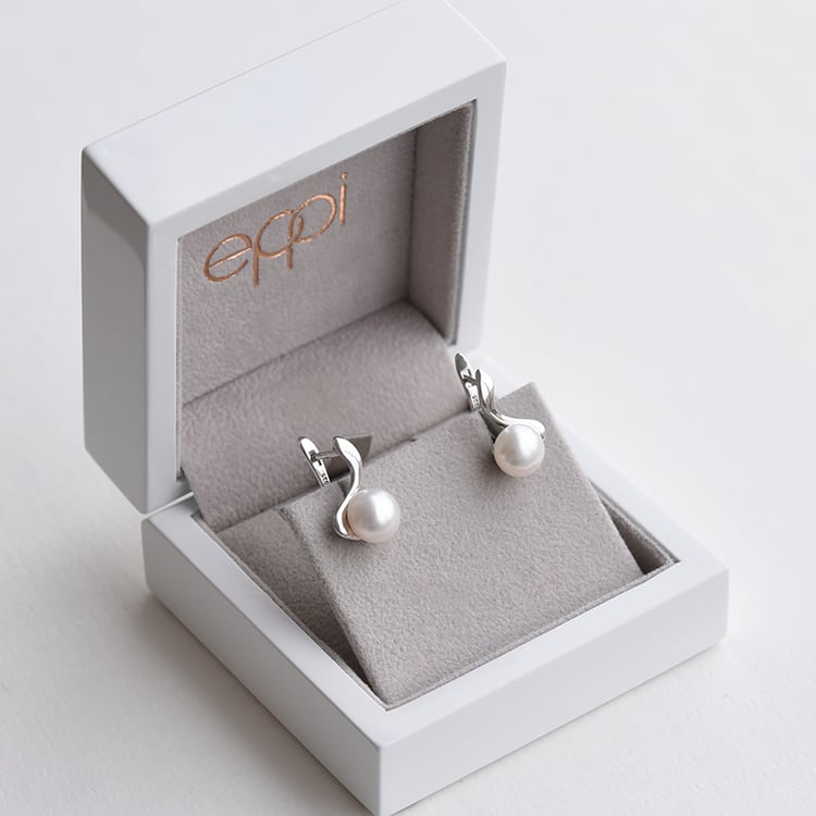 Strieborné náušnice 74205