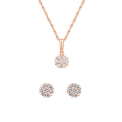 Set šperkov s lab-grown diamantmi Slater