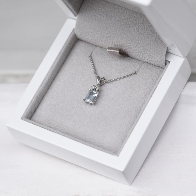 Akvamarínové náušnice 15448