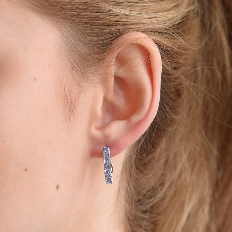 Strieborné náušnice 60323