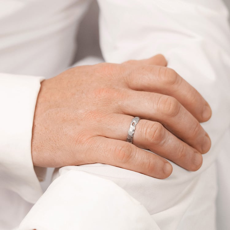 Zlaté svadobné obrúčky Rock 155642