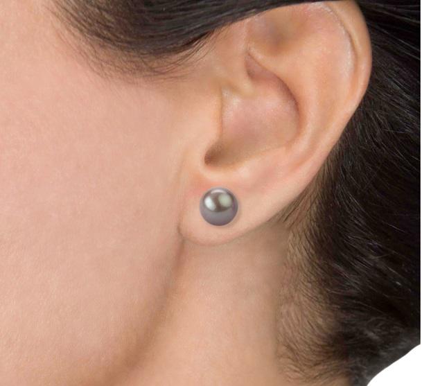 Zlaté perlové náušnice Dilla 6863