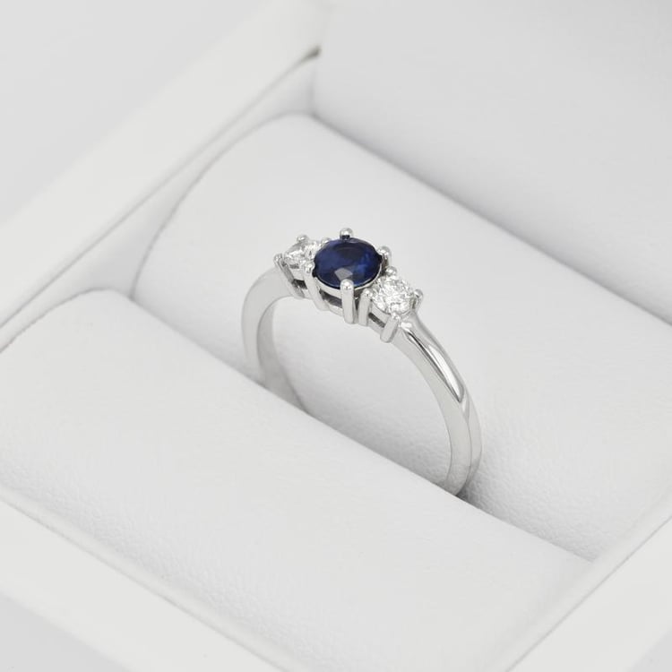 Zafírový prsteň 17252