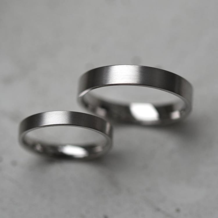 Ploché svadobné prstene 49522