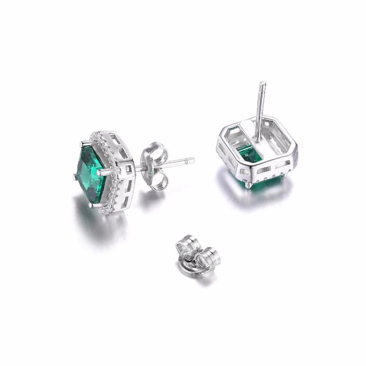 Náušnice zo striebra 21716