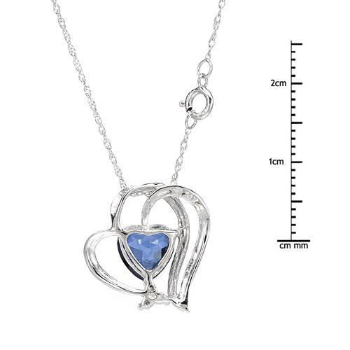 Diamantový náhrdelník z bieleho zlata 53480