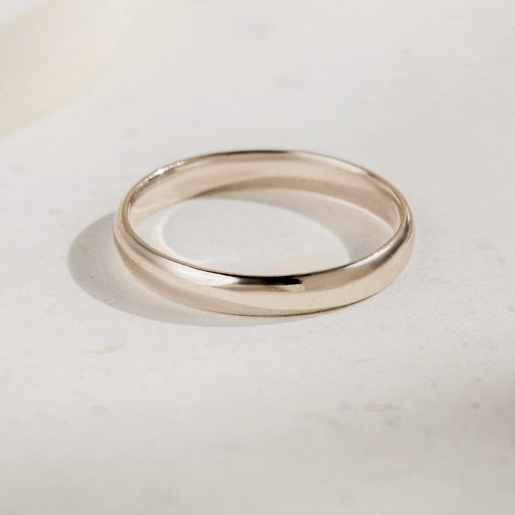 Komfortné svadobné obrúčky z orieškového zlata Ygyn 166276