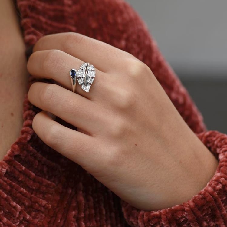 Prsteň so zafírom 109239