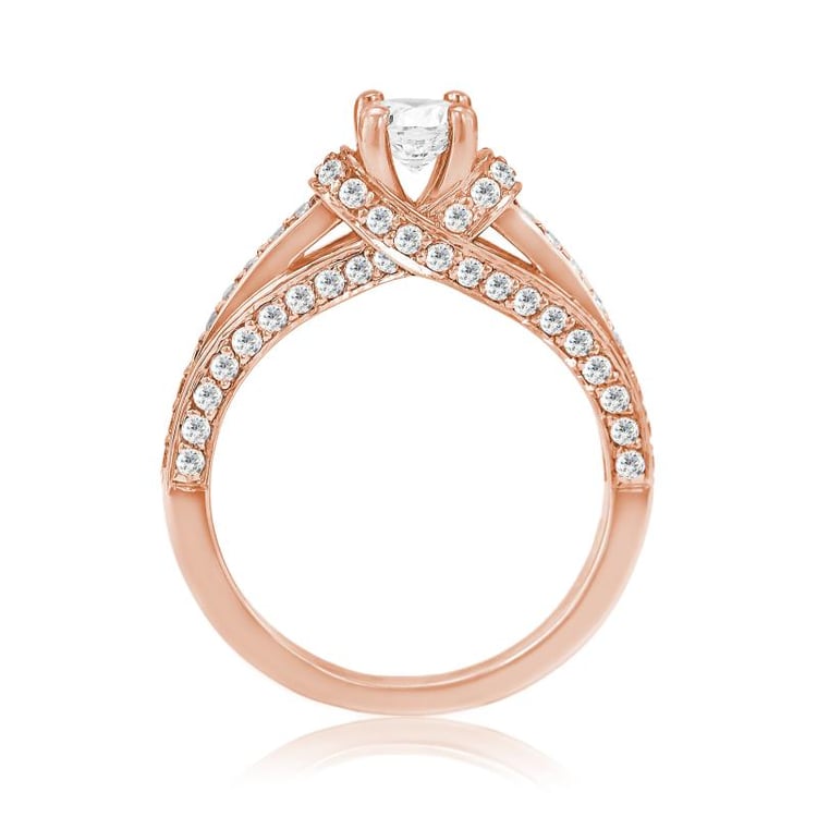 Prsteň z ružového zlata Kaitlyn 9447