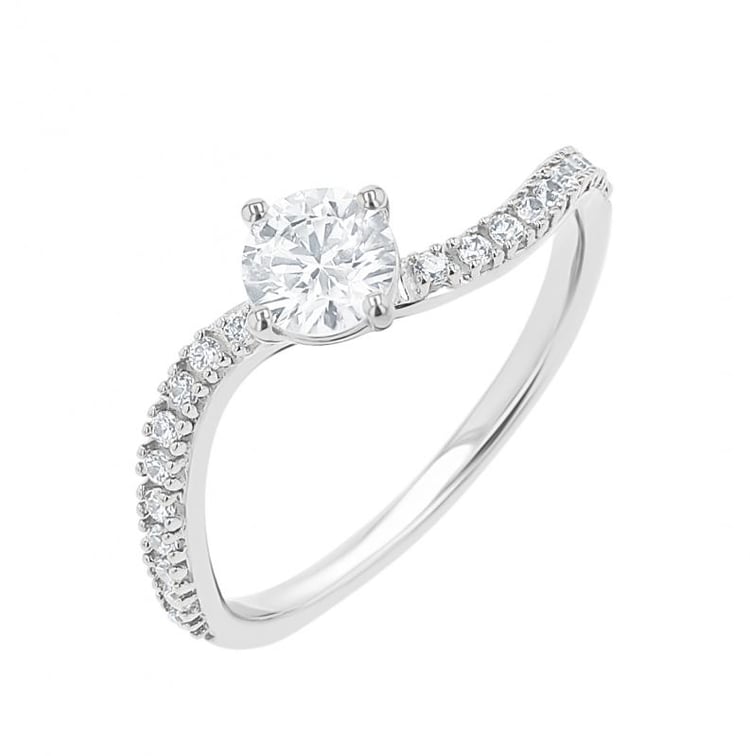 Atypický zásnubný prsteň