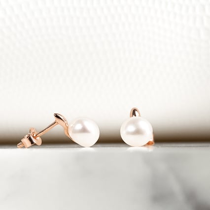 Elegantné perlové náušnice Florel