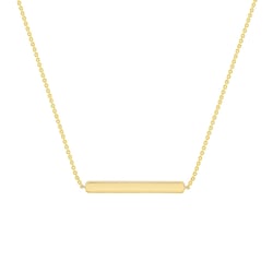 Jemný zlatý náhrdelník Barr