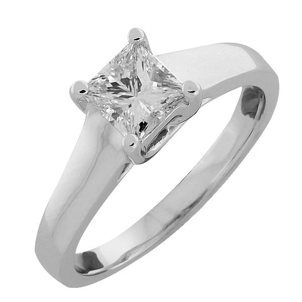 Diamantový zásnubný prsteň