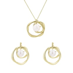 Kolekcia strieborných šperkov s perlami Jerioth