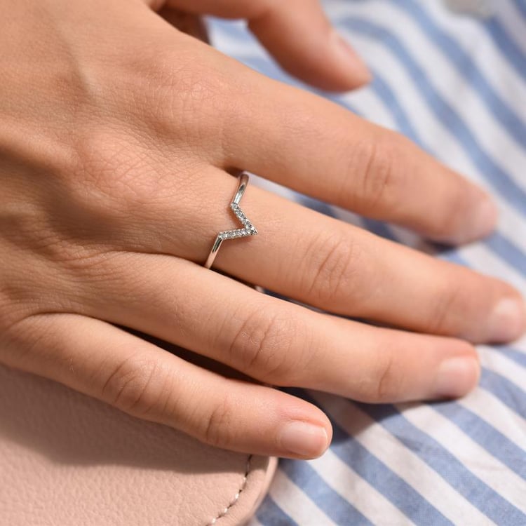 Diamantový prsteň zo zlata 22452