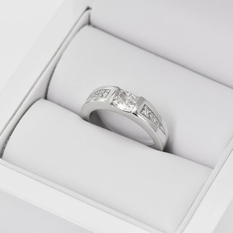 Zásnubný zlatý prsteň 28955