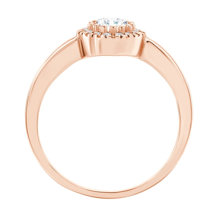 Diamantový zlatý prsteň 29810