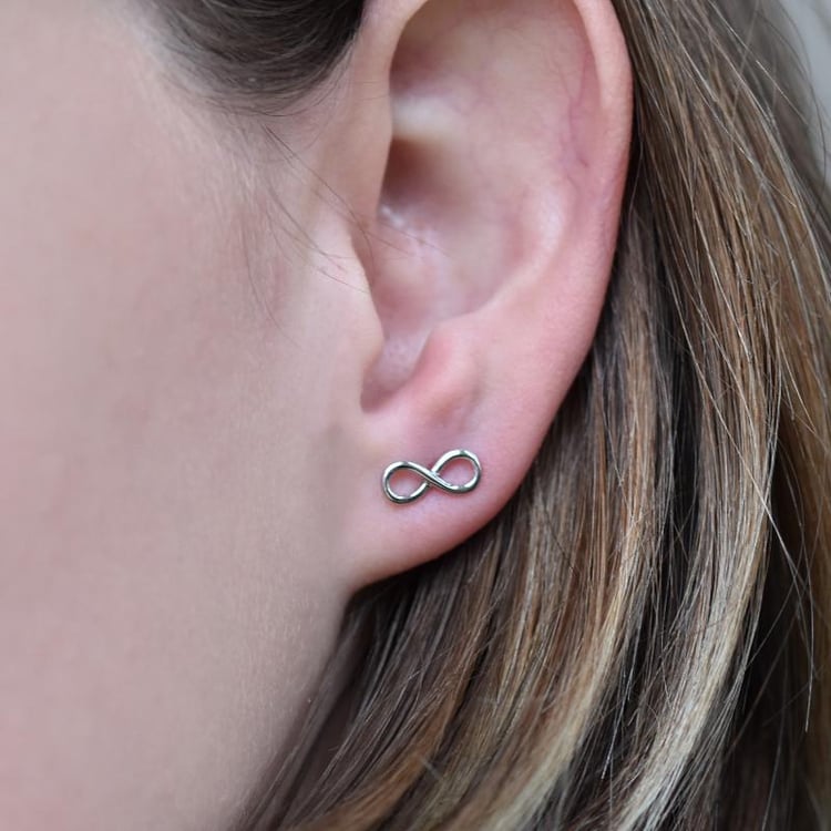 Náušnice infinity 22378