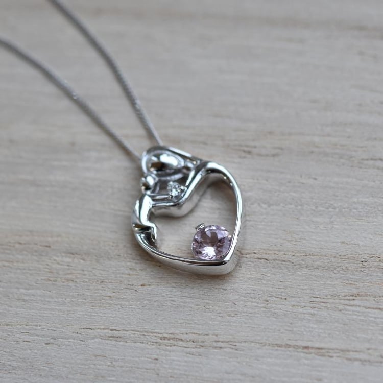 Náhrdelník s morganitom 37897