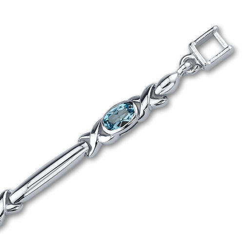 Náramok s topásmi Kariena 10122