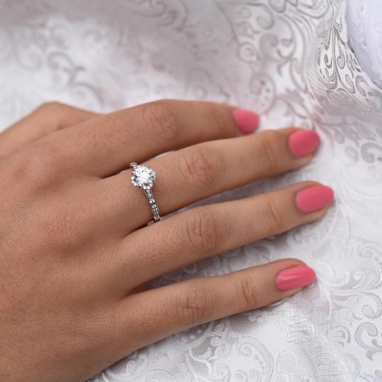 Zlatý diamantový prsteň 48181