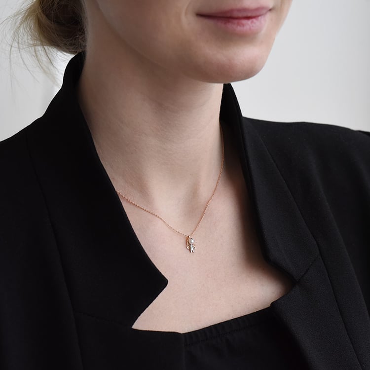 Prívesok s perlou 91733