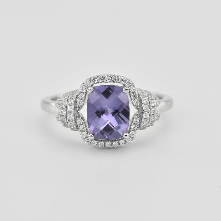 Prsteň zo striebra 28524