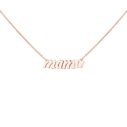 Náhrdelník s nápisom Mama