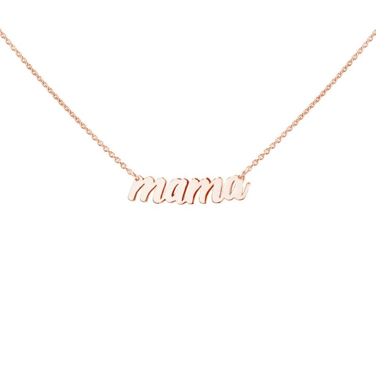 Náhrdelník s nápisom Mama 99638