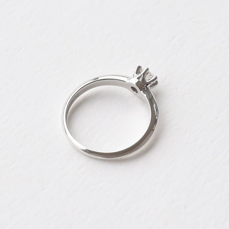 Zásnubný prsteň s diamantom zo zlata 73831