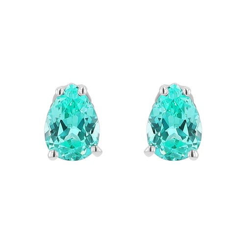 Set šperkov s pear lab-grown paraiba turmalínom Keyton