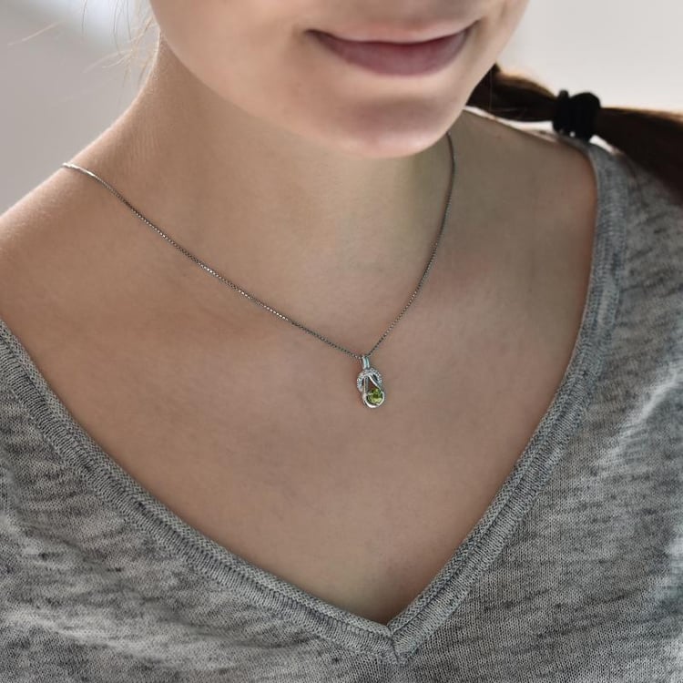 Strieborný náhrdelník 39876