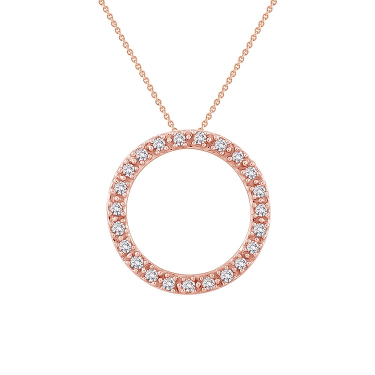 Zlatý karma prívesok sdiamantmi 104270