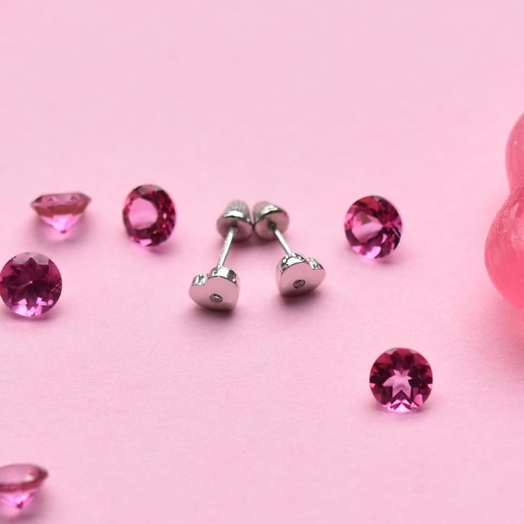 Zlaté náušnice pre deti 40122