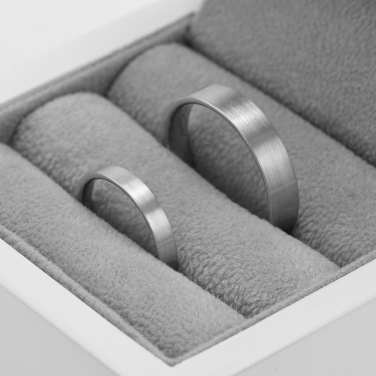 Ploché svadobné prstene 48575