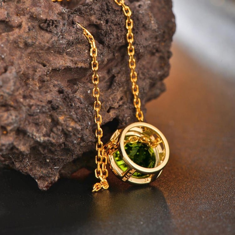 Olivínový náhrdelník Henia 9996