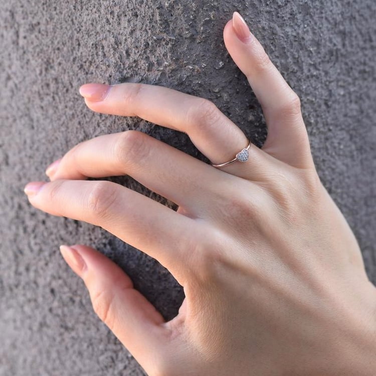 Diamantový zlatý prsteň 106825