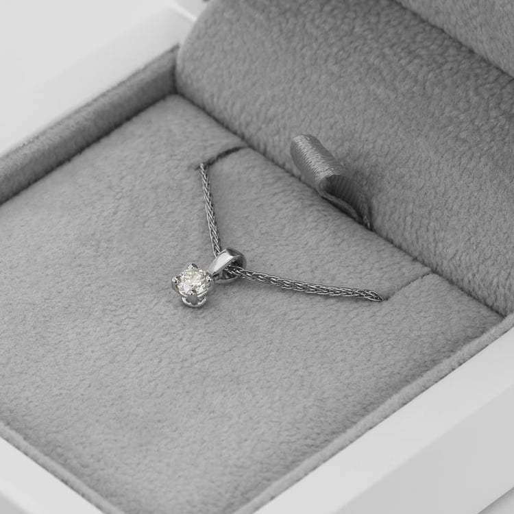 Náhrdelník s diamantom 15460