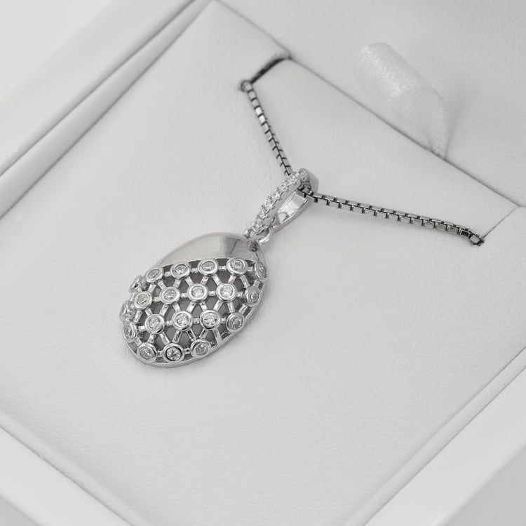 Prívesok so zirkónmi 35727