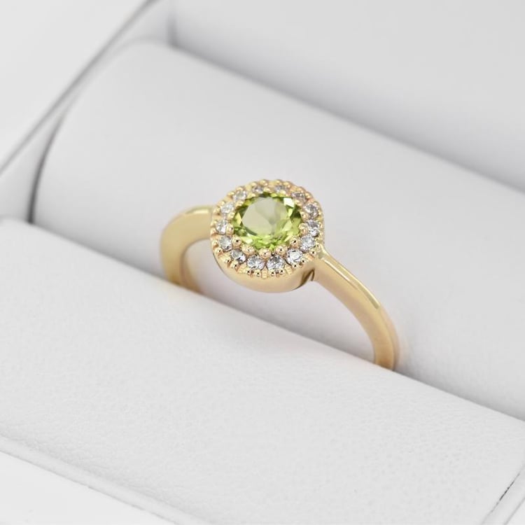 Zlatý zásnubný prsteň 28763