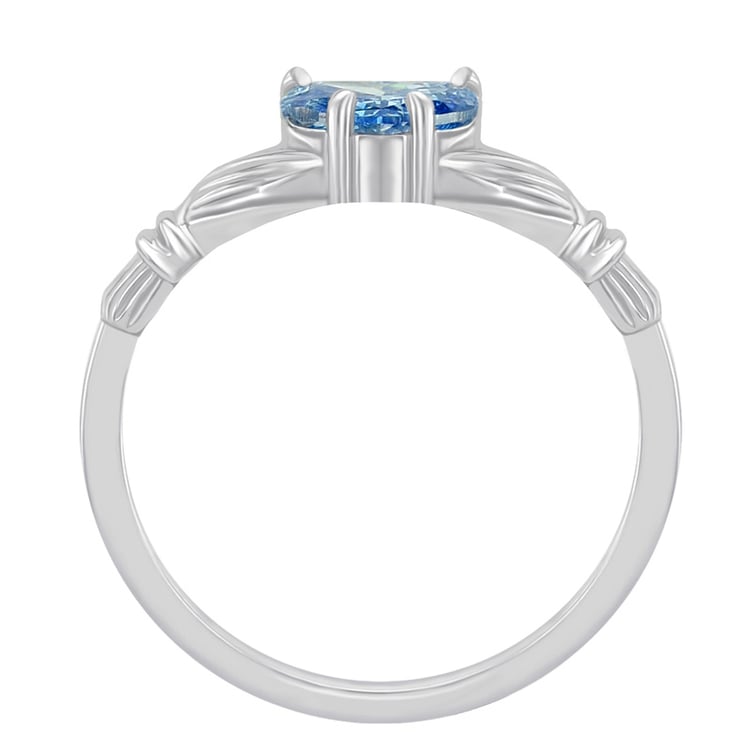 Claddagh prsteň s topazom 58700