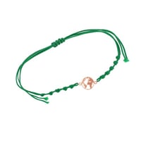 Povrázkový náramok s mapou sveta Cosmo