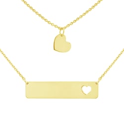 Set náhrdelníkov pre dvoch Aubrey