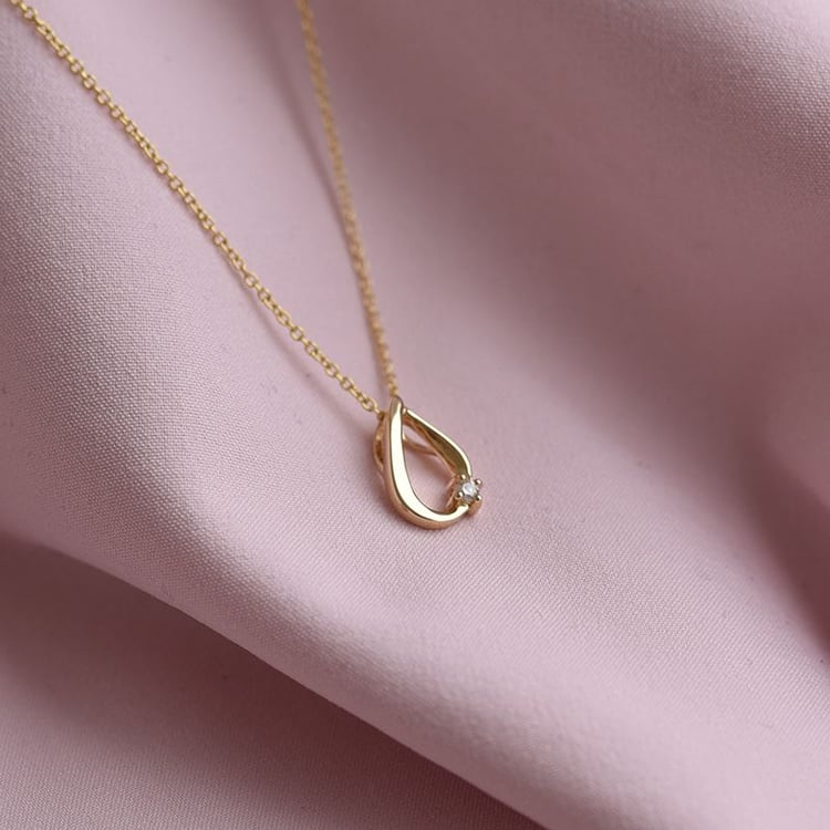 Diamantový zlatý prívesok 66425