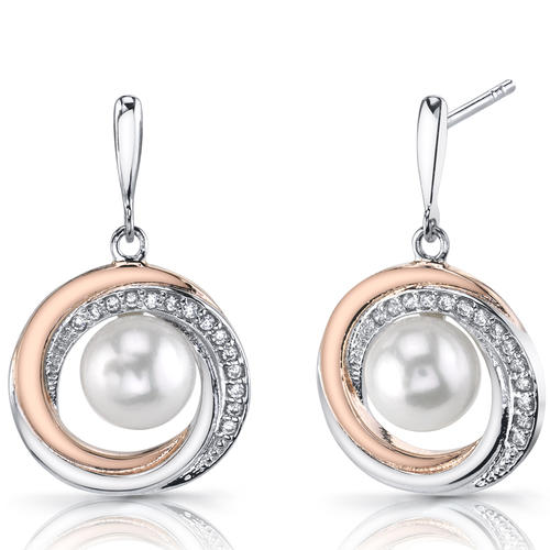 Perlové náušnice Taniwi