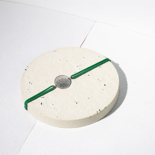 Povrázkový náramok lopta s gravírom vašej voľby Golf
