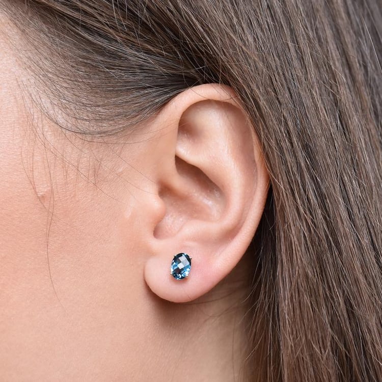 Náušnice s topásmi Regina 8202